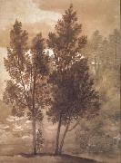 Claude Lorrain Trees (mk17) oil